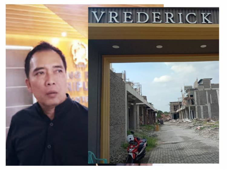 Proyek Bangunan Tanpa SIMB, Perumahan Vrederik House Kangkangi Aturan Pemko Medan