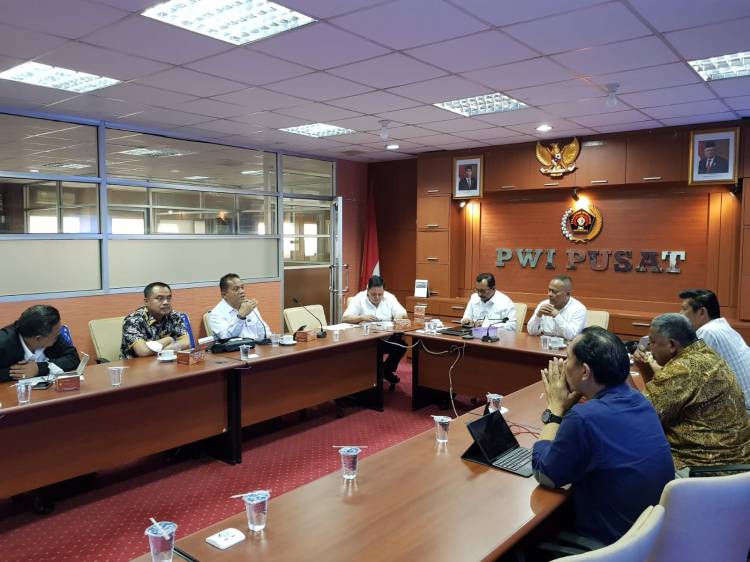 Sambut HPN, PWI dan Pemprovsu Rapat Koordinasi