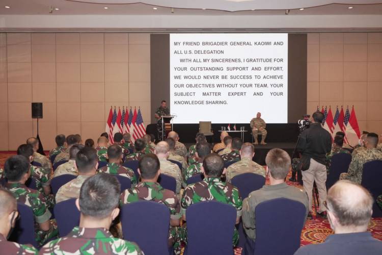 Wassops Panglima TNI Tutup Staff Exercise Gema Bhakti 2022