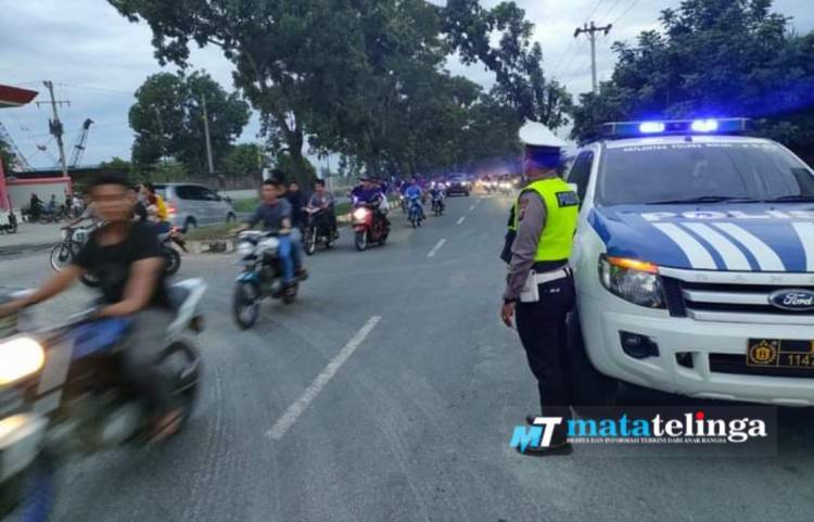 Akibat Maraknya Balap Liar, Polres Binjai  Kerahkan Personil Razia