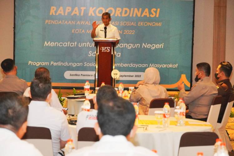Pemko Medan Dukung Pendataan Awal Regsosek 2022&nbsp;