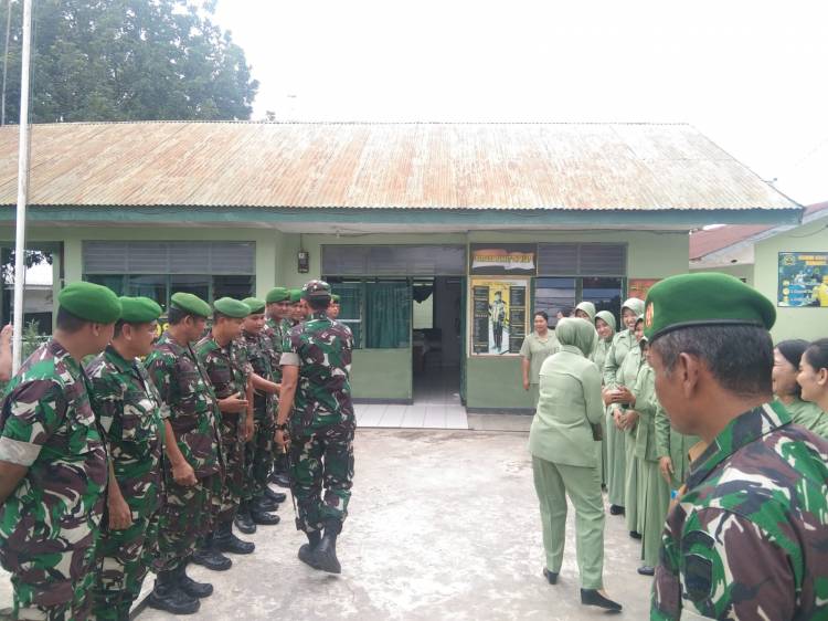 Pesan Dandim 0205/TK , Saat Kunker ke Koramil 06/MT : Mari Kita Tekan Penurunan Stunting