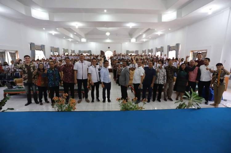 Buka Bimbel Gratis Gaja Toba se Kawasan Danau Toba di Humbahas