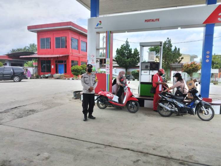 Pasca Kenaikan Harga BBM, Jajaran Polres Simalungun Gencar Laksanakan Patroli SPBU