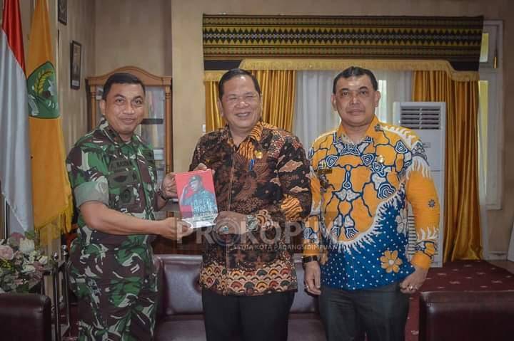 Dandim 0212/TS Temui Walikota Padang Sidempuan