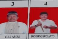 Pesta Demokrasi Desa Mekar Sari Juli Amri Menang Tipis