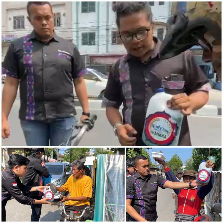Salut, HIMMKA Berbagi di Tengah Kenaikkan Harga BBM