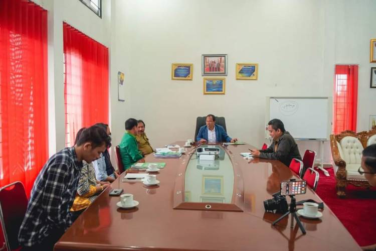 Bupati Humbahas, BPS Bersama Bahas Pendataan Awal Regsosek