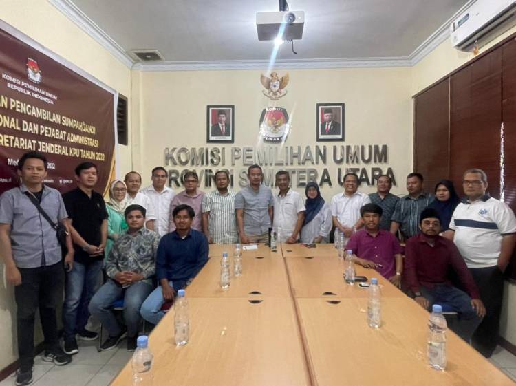 5 Lembaga Penggiat Pemilu  Sinergi Bersama KPU Sumut