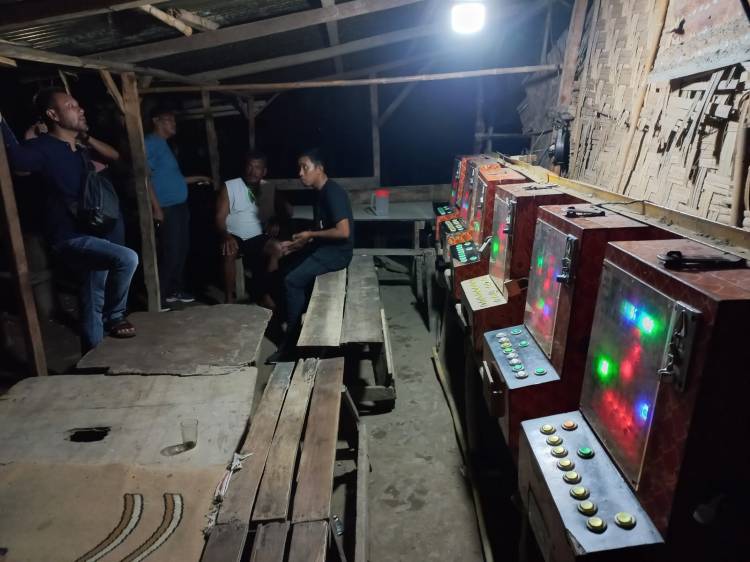 Berantas Judi, Polsek Percut Sei Tuan Amankan 12 Mesin Judi Dindong