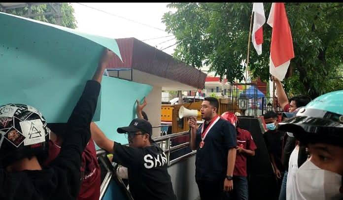 Distribusi Semrawut, GMNI Medan GerudukPertamina Sumbagut