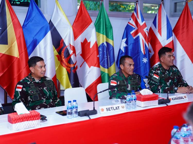 Wakil Komandan Divisi Infanteri US Bertemu Pimpinan Latihan Super Garuda Shield