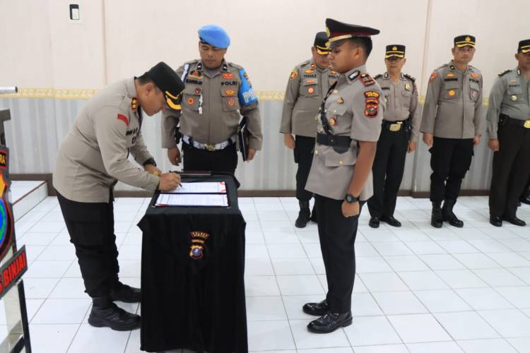 Kasatreskrim Diganti, Ini Pesan Kapolres Binjai Rio Alexander