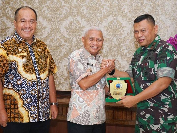 Bupati Asahan Temu Ramah Bersama Danrem 022/PT