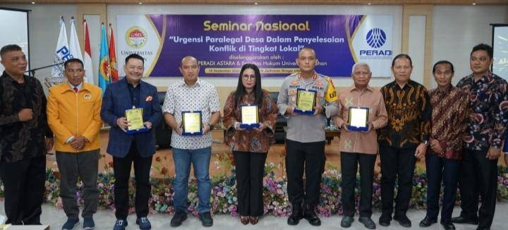 Seminar Nasional DPC Peradi Astara Dibuka Bupati