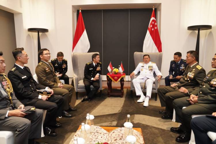 Panglima Angkatan Bersenjata Singapura Apresiasi Tinggi Panglima TNI