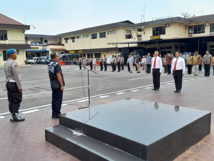 Jelang Pemilu 2024, Personel Polrestabes Medan Diingatkan tidak Terlibat Politik