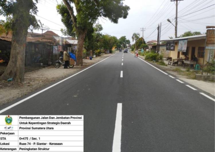Realisasi Proyek Jalan Rp2,7 T Capai 56,89%,  Kadis PUPR Sumut Optimis Tuntas Sesuai Kontrak