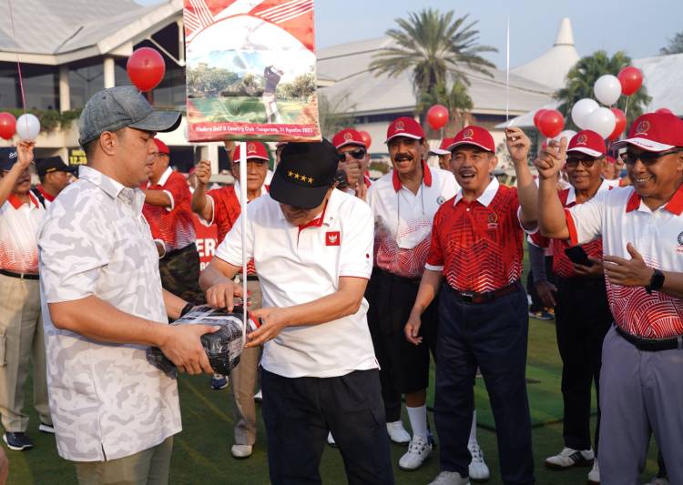 Jenderal TNI (Purn) Agum Gumelar: Turnamen Golf HUT Ke-64 Pepabri Sebagai Ajang Mengikat Tali Silaturahmi Purnawirawan