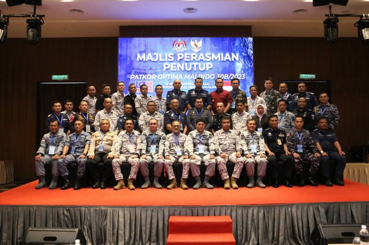 Bakamla RI Resmi Tutup Patkor Optima Malindo 30A Tahun 2023