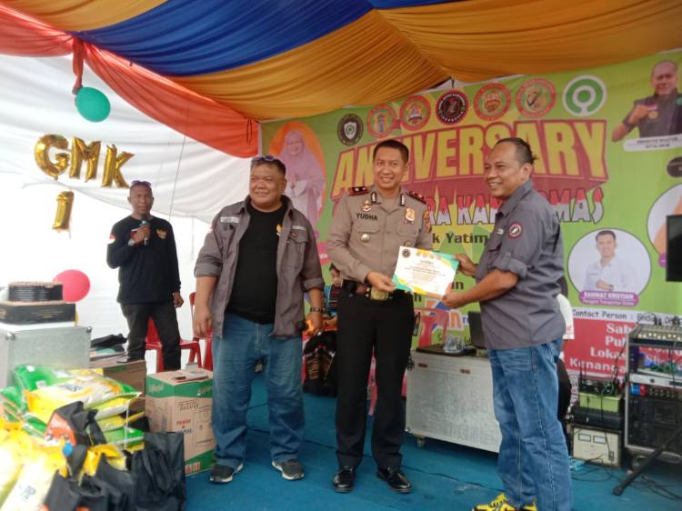 HUT Gojek Mitra Kamtibmas ke 1 Ajak Warga Meningkatkan Kamtibmas Kota Medan