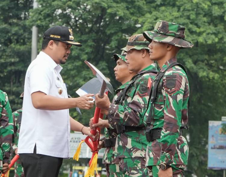 Bobby Nasution: TMMD Pererat Kemanunggalan TNI dengan Rakyat dan Percepat Pembangunan Wilayah Pedesaan