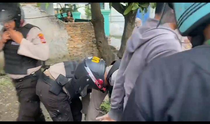Polres Belawan GKN di Kampung Tangkahan