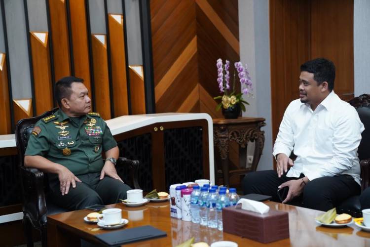 Bobby Nasution Dapat Dukungan Penuh KSAD untuk Normalisasi Sungai Deli