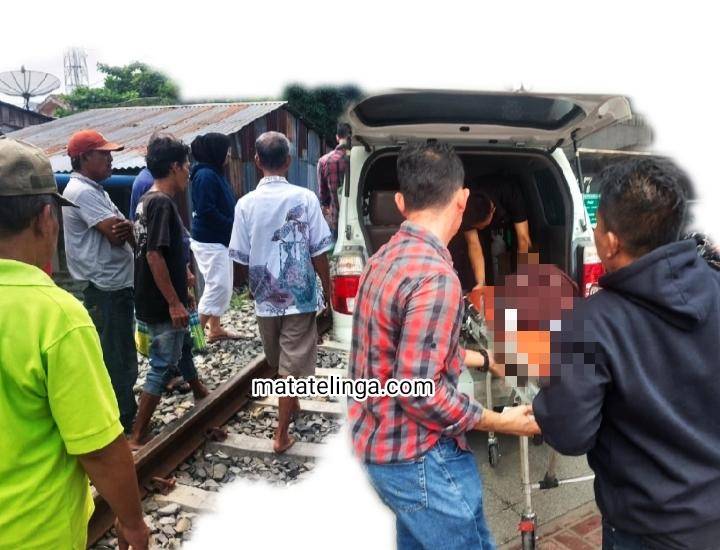Pulang Sekolah Sebrangi Perlintasan KA, Vianda Tewas Tersenggol KA Sri Bilah Utama