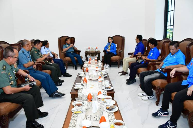 TNI - KNPI Bersinegri, Wujudkan Generasi Muda Solid Menjaga dan Mengawal Bangsa