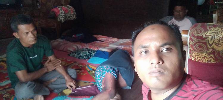Perut Membesar, Safridah Warga Madina Butuh Bantuan