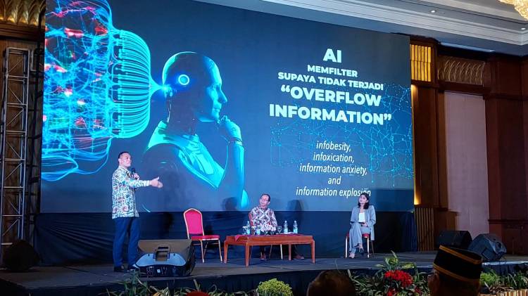 PWI Sumut Ikuti Seminar Artifical Intelligence di Kongres XXV PWI Tahun 2023 Bandung