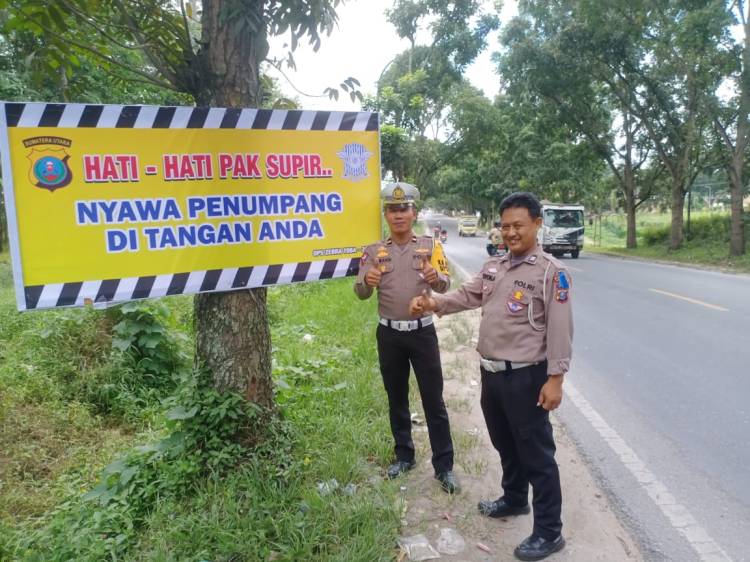 Sopir Diingatkan agar Tidak Ugal-galan , Polres Labuhanbatu Sosialisasi ke 67 Sekolah