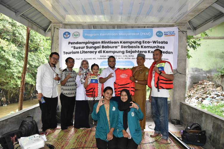 Rintis Eco-wisata, Dosen Unimed Dampingi Masyarakat Kampung Sejahtera