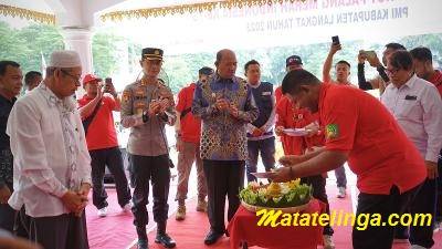 PMI Peringati HUT ke-78, Syah Afandin Terima Penghargaan "Pembina PMI Langkat"