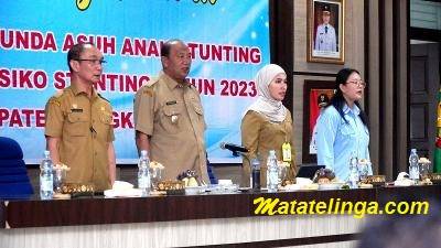 Plt Bupati Langkat Buka Sosialisasi Program  Bunda Asuh & Keluarga Risikonya Stunting