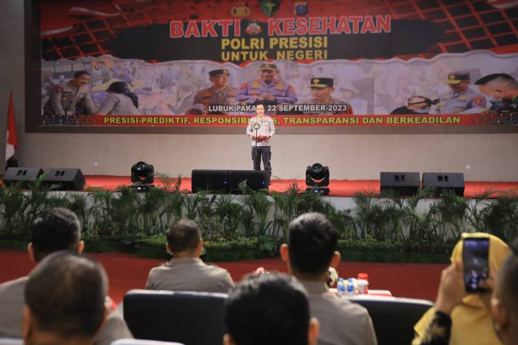 Gelar Bakti Kesehatan dan Sosial di Deliserdang, Wakapolri: Polri Hadir Membantu Masyarakat!