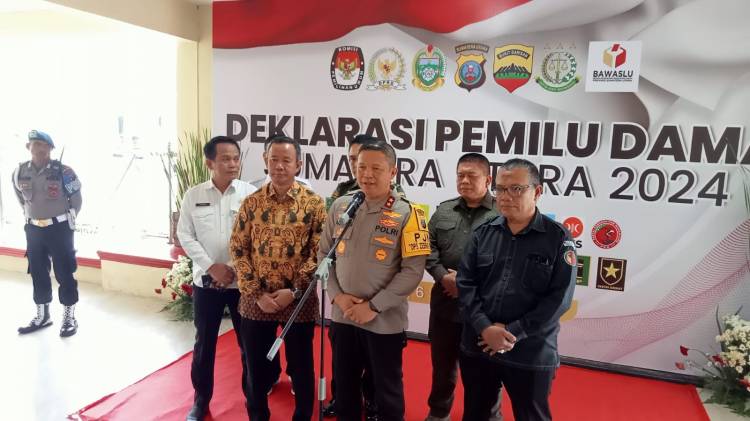 Kapolda Sumut Yakin Pemilu di Sumut Damai