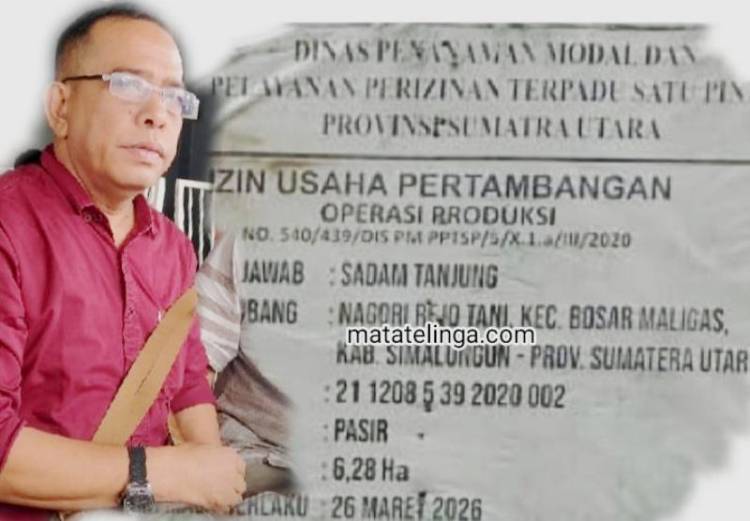 Kuasa Hukum Saddam Tanjung "Bantah" Tudingan Galian C Miliknya Illegal.