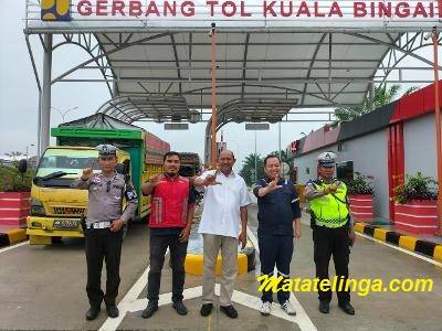Gerbang Tol Kwala Bingai Stabat Resmi Dibuka Plt.Bupati Langkat