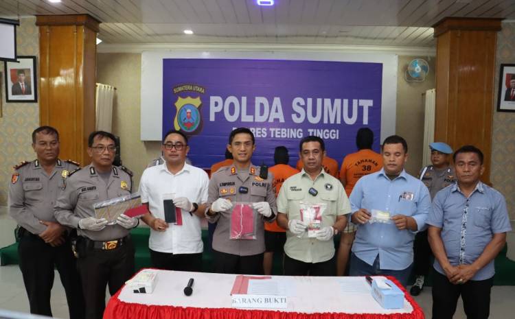 Polres Tebingtinggi Gagalkan 89,37 Gram Shabu Siap Edar