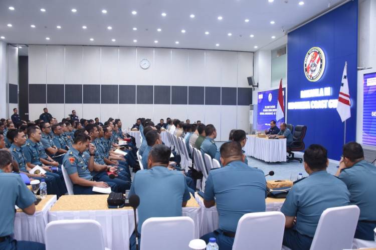 Bakamla RI Terima Kunjungan Pasis Dikreg Seskoal Angkatan Ke-61