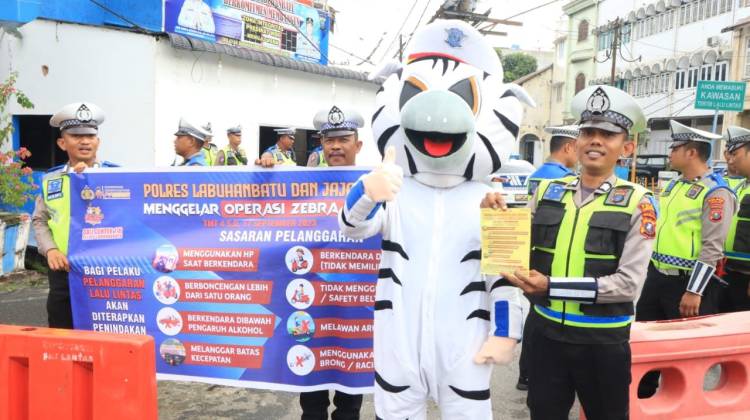 Tertib Berlalu Lintas di Labuhanbatu Cenderung Menurun, Sosialisasi Disampaikan Hingga ke Pedalaman