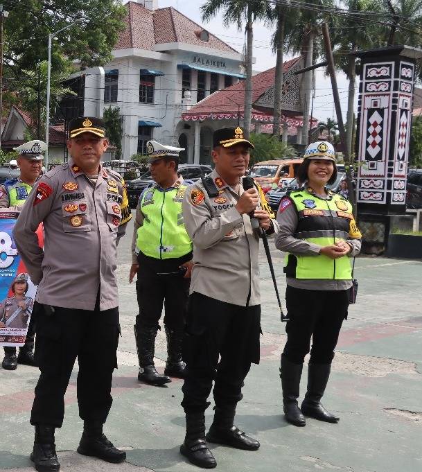 Ops Zebra Toba 2023, Kesadaran Masyarakat Berlalu Lintas Meningkat, Kapolres Pematang Siantar Bilang Makasih