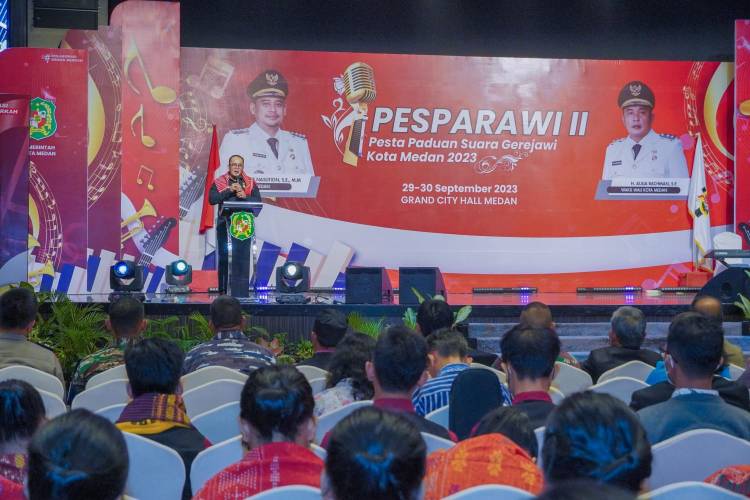 Jadikan Pesparawi Cerminan Medan Kota Multietnis