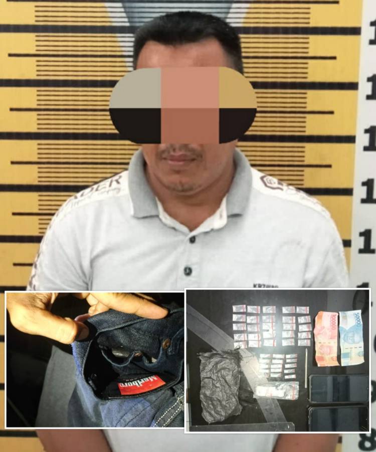 Pemilik 40 Paket Sabu Dibui