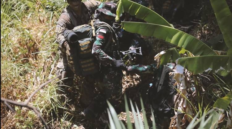 Super Garuda Shield Tingkatkan Fisik dan Skill Bahasa Prajurit TNI