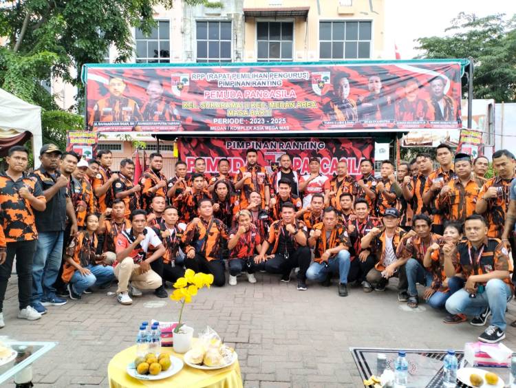 Yudha Syahputra Lubis Terpilih  "Aklamasi Ketua ranting Pemuda Pancasila Sukaramai II Kecamatan Medan Area
