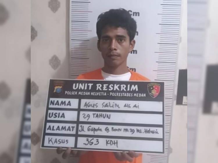 Maling Alat Praktik Dokter Gigi Diringkus Polrestabes Medan, Uang Digunakan untuk Membeli Narkoba
