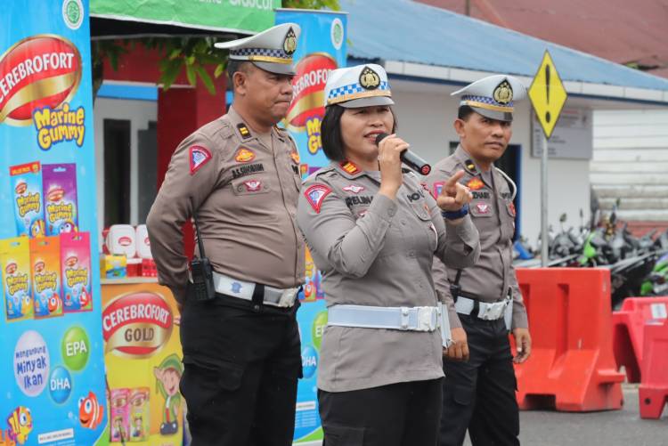 Hut Polantas ke-68 Polres Pematang Siantar: Lahirkan Kesadaran Disiplin Tertib Lalu Lintas.